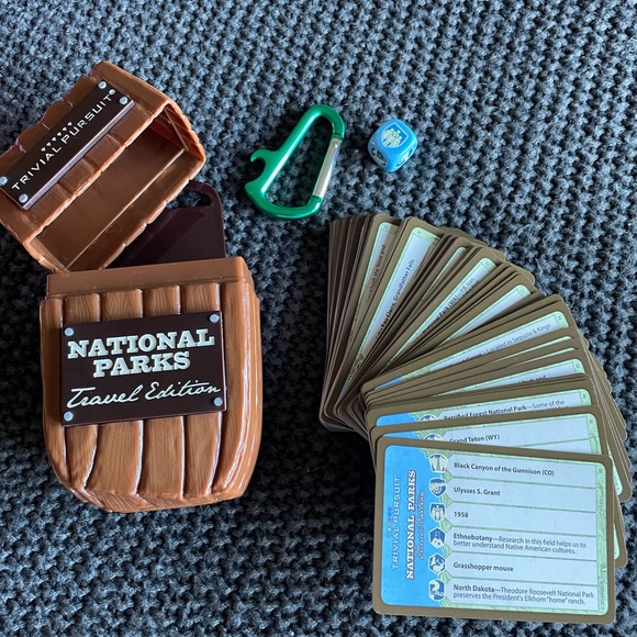 NWOT Trivial Pursuit National Parks Travel Edition, fun, educational, family - Picture 1 of 3